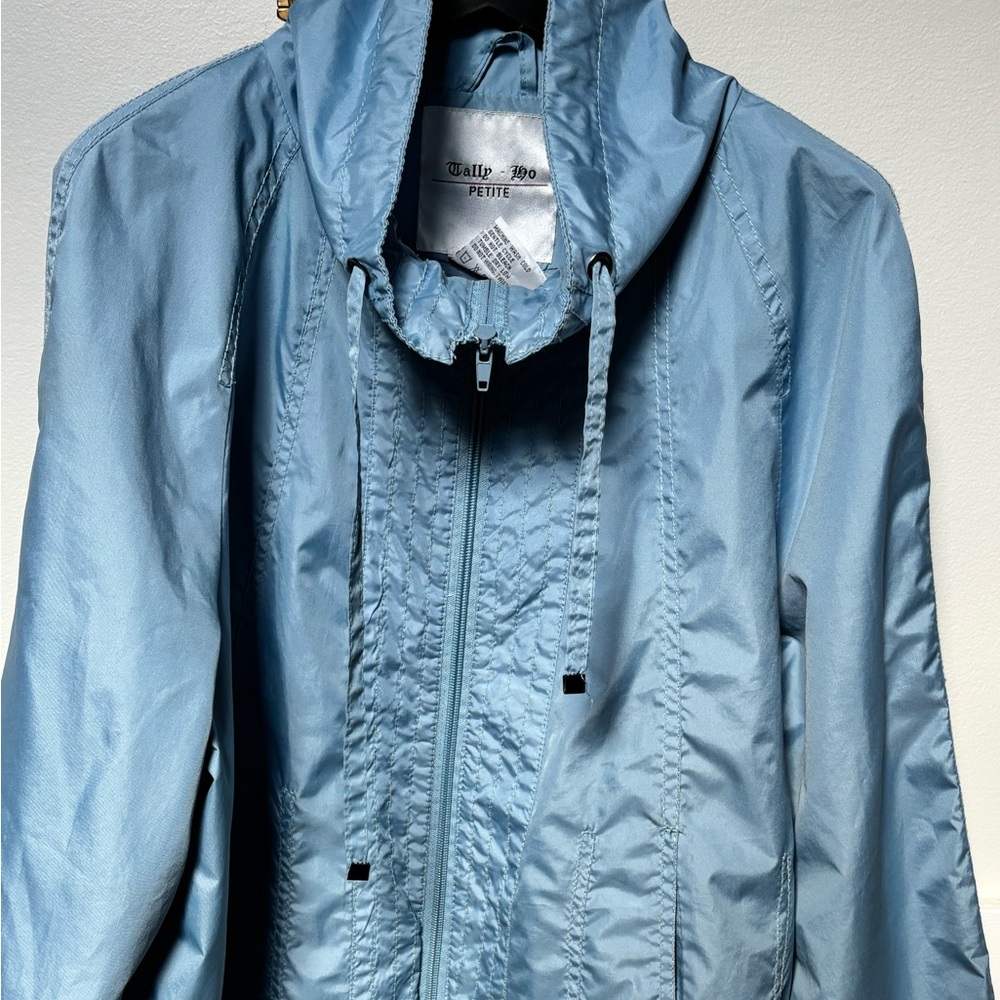 Tally-Ho Blue Windbreaker Jacket size PL